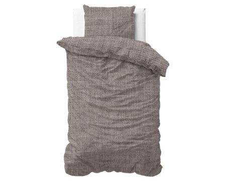 Sleeptime Vintage Bruin/Taupe 140 x 200/220 cm