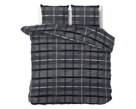 Sleeptime Vintage Check Antraciet 240 x 200/220 cm