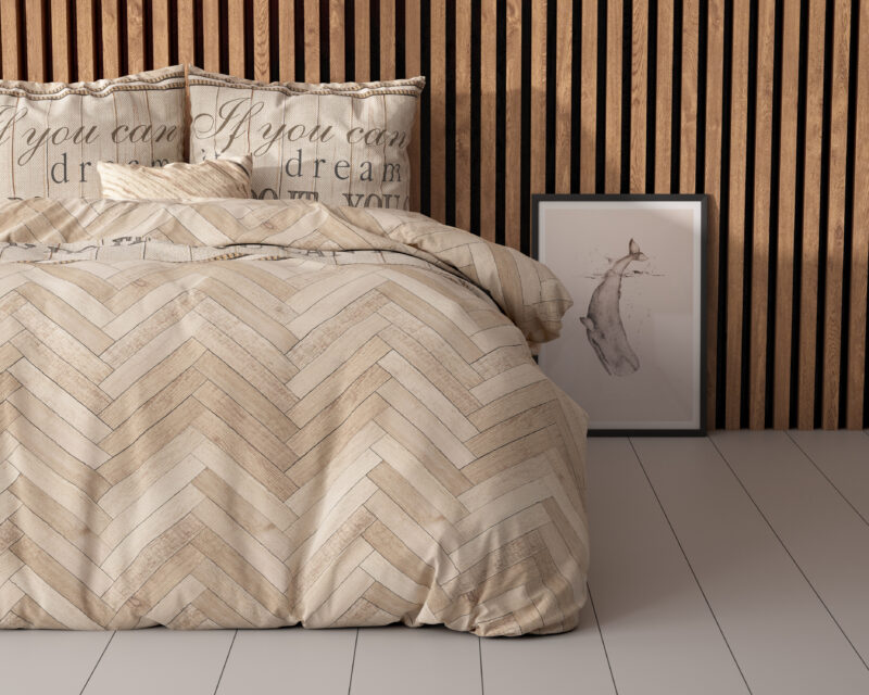 Sleeptime Visgraat Zand 200 x 220 cm - Afbeelding 44