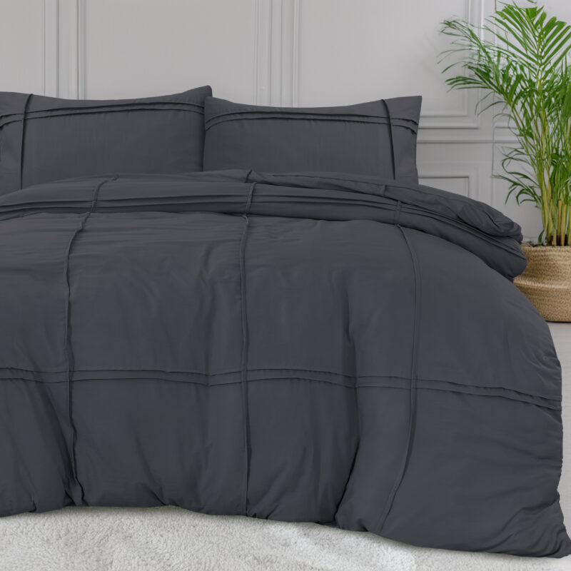 Sleeptime Washed Tufted Antraciet 140 x 200/220 cm - Afbeelding 9