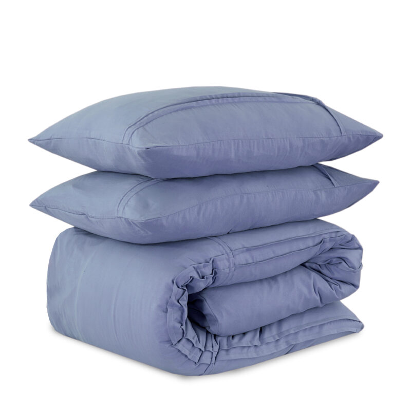 Sleeptime Washed Tufted Blauw 200 x 200/220 cm - Afbeelding 24