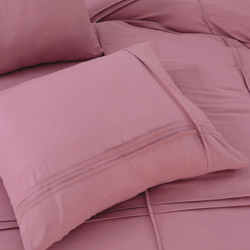 Sleeptime Washed Tufted Oud Roze 140 x 200/220 cm - Afbeelding 15