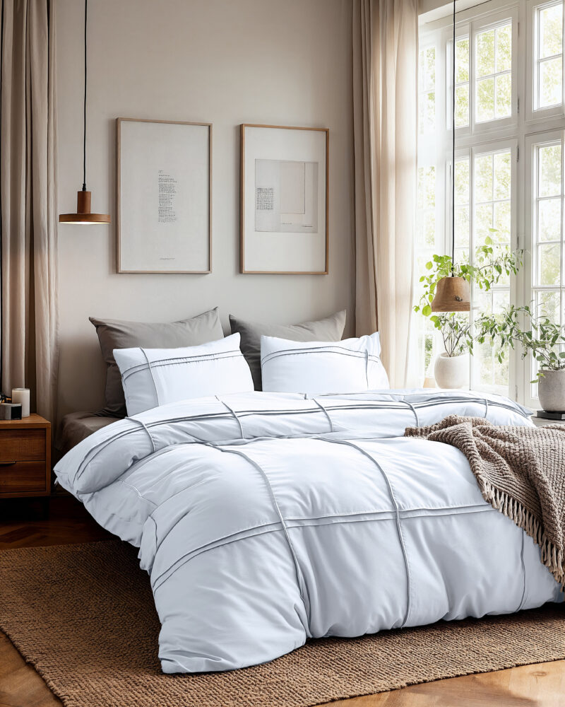 Sleeptime Washed Tufted Wit 140 x 200/220 cm - Afbeelding 21