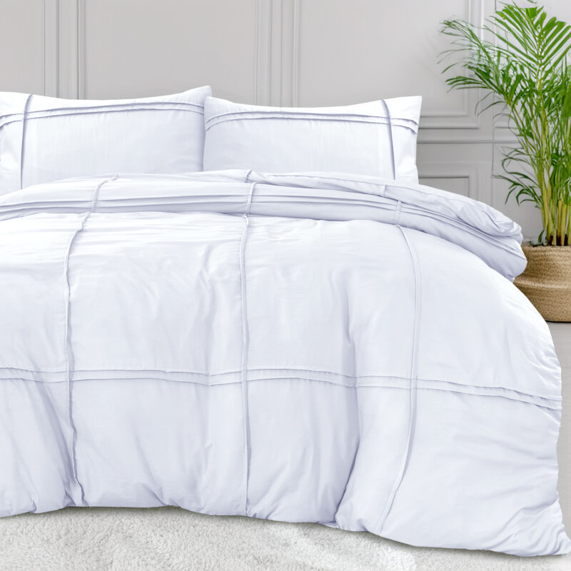 Sleeptime Washed Tufted Wit 200 x 200/220 cm - Afbeelding 25