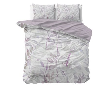Sleeptime Water leaves Wit 200 x 200/220 cm