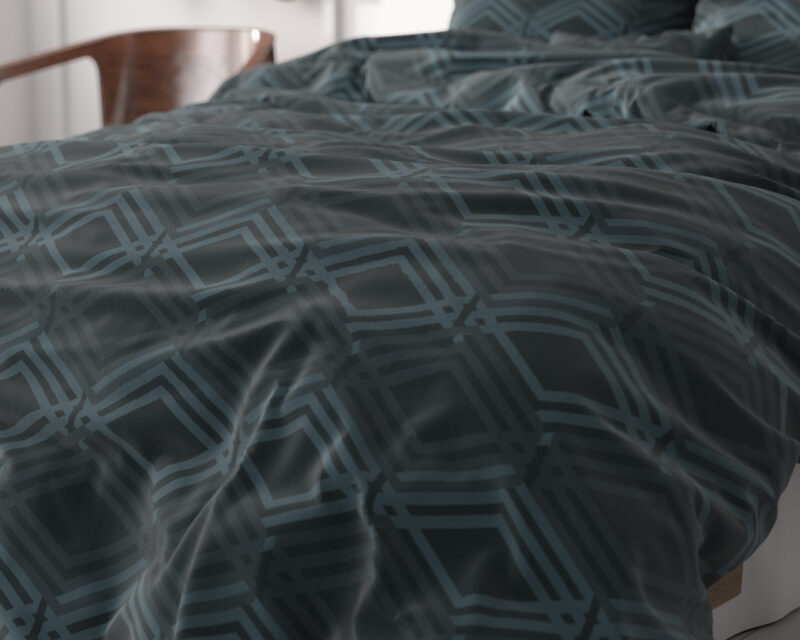 Sleeptime Wavey Navy 140 x 200/220 cm - Afbeelding 27