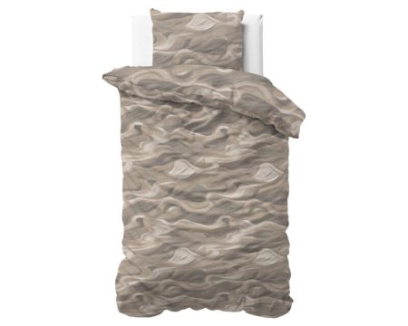 Sleeptime Whirl Taupe 140 x 200/220 cm