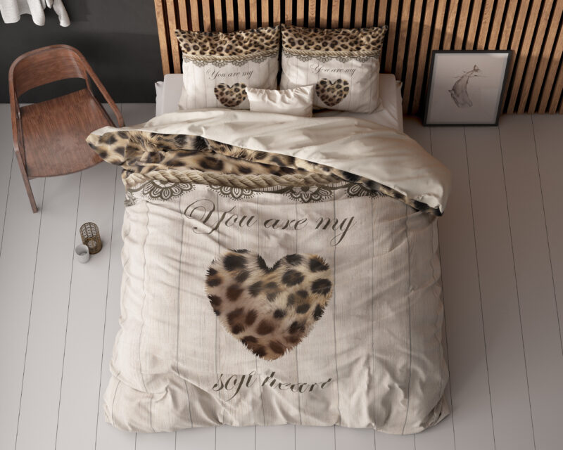 Sleeptime You Are My Heart Zand 240 x 200/220 cm - Afbeelding 42