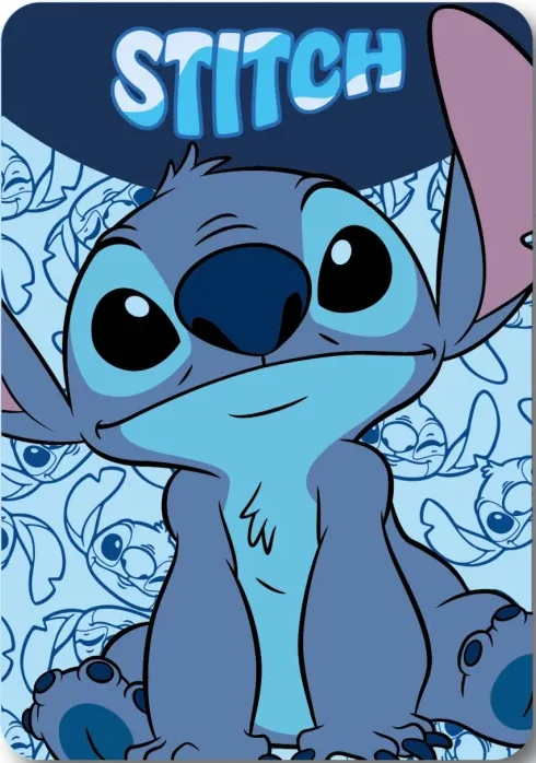 Stitch Happy Fleece deken 100 x 140 cm