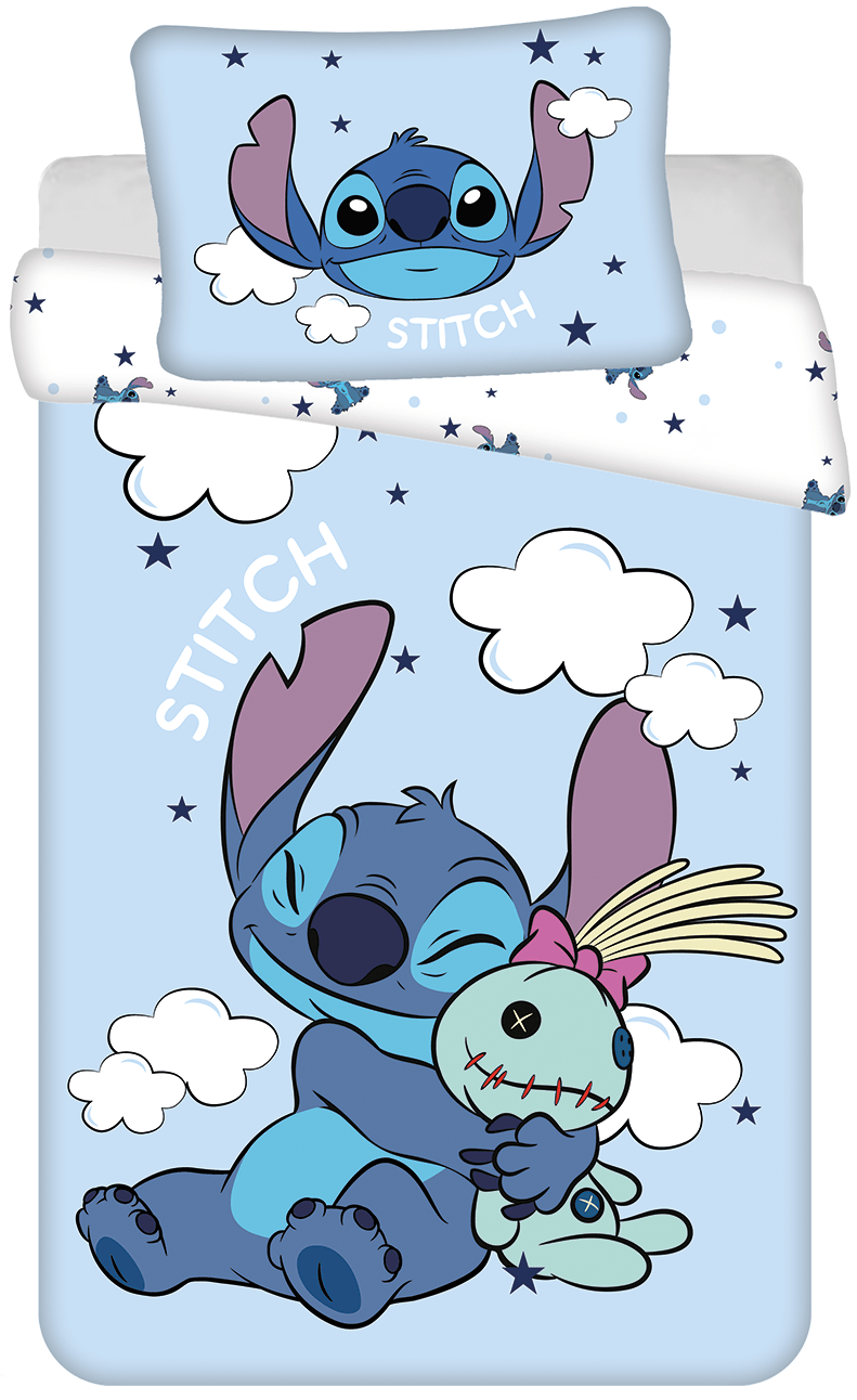 Stitch Aloha dekbedovertrek 140 x 200 cm - 70 x 90 cm - katoen