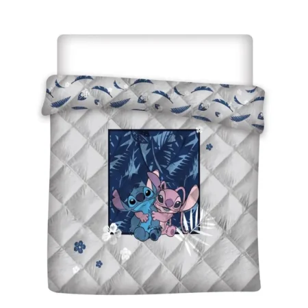 Stitch en Angel Beddensprei 240 x 200 cm polyester