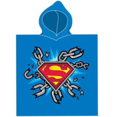 Superman poncho  55 x 110 cm