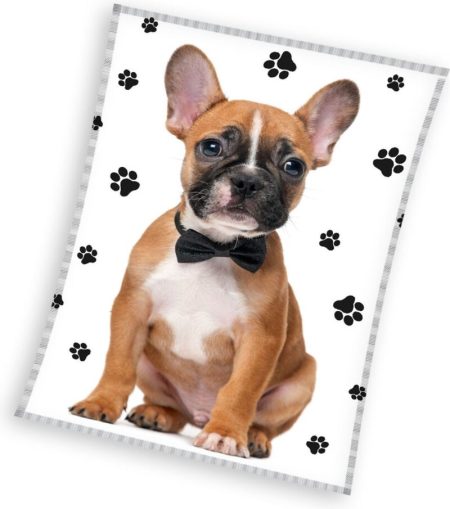 Sweet Home Fleece plaid hond130 x 170 cm polyester
