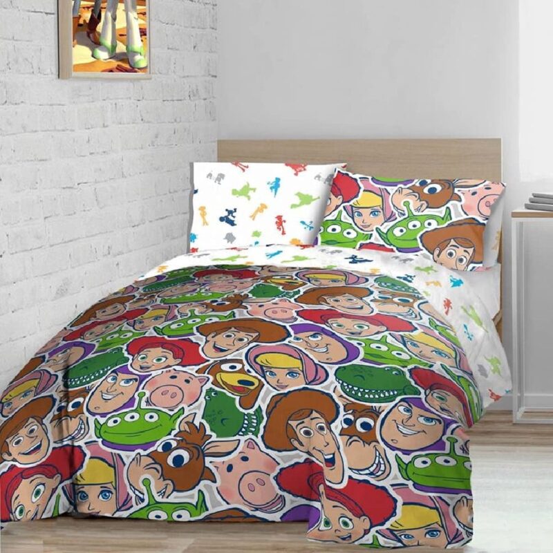 Toy Story Dekbedovertrek 200 x 200 cm (48 x 74 cm) polyester