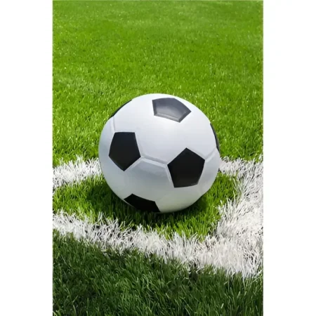 Voetbal fleece deken 100 x 150 cm