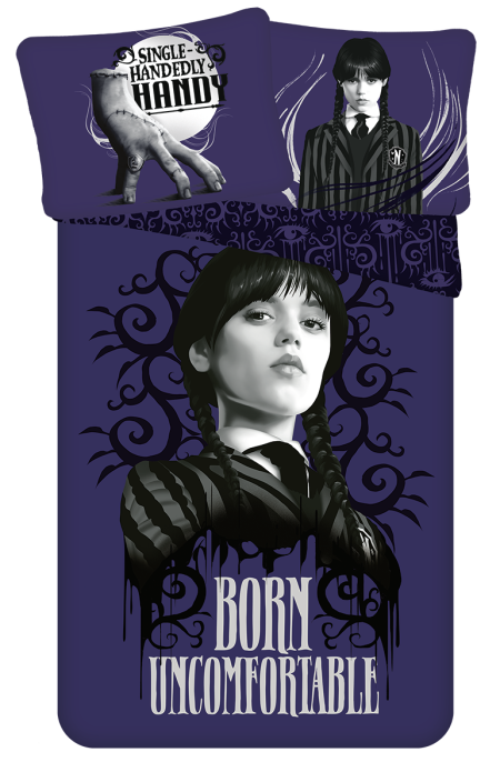Wednesday Dekbedovertrek born  140 x 200 cm (70 x 90 cm) - pre order