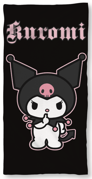 Kuromi strandlaken 70 x 140 cm