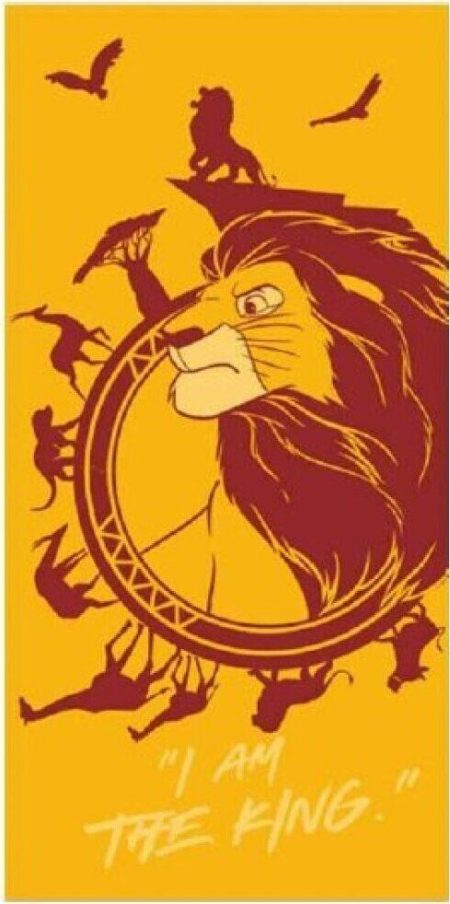 The Lion King Strandlaken - King 70 x 140 cm - Polyester