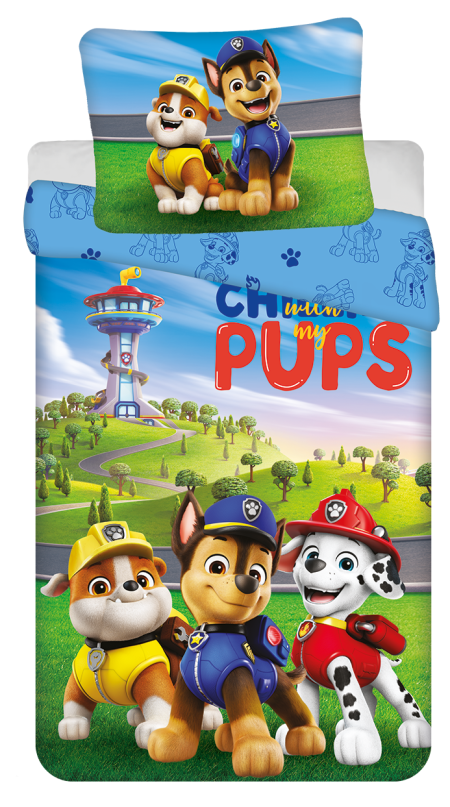 Paw Patrol dekbedovertrek 140 x 200 cm - 70 x 90 cm (polyester) - pe order