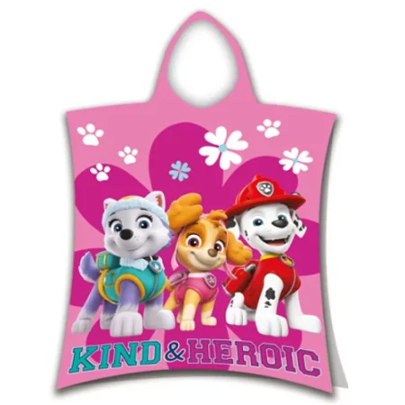 Paw Patrol poncho Kind & Heroic 50 x 115 cm