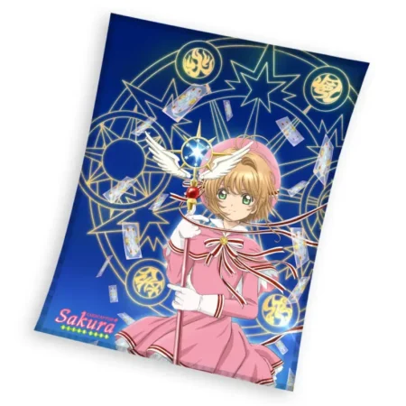 Sakura fleece deken  - 130 x 160 cm