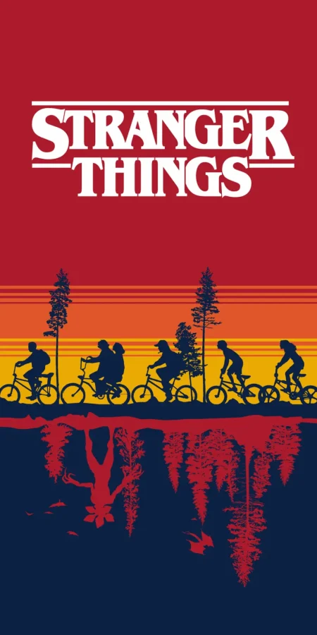 Stranger Things strandhanddoek - 70 x 140 cm