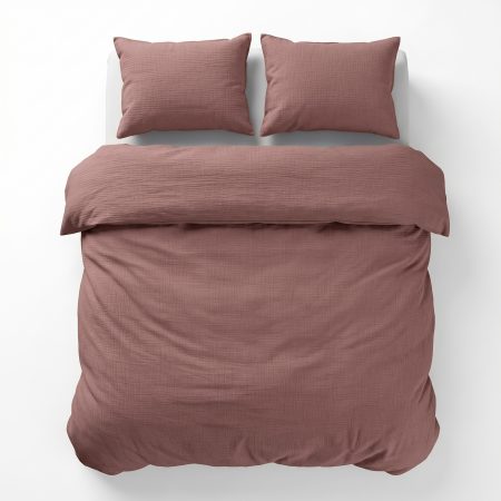 Dreamhouse Mousseline Rustic Oud Roze 200 x 220/240 cm