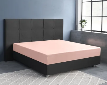 Primaviera Deluxe Satijnen Hoeslaken Roze 140 x 200 cm