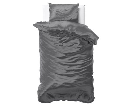 Sleeptime Beauty Skin Care Dekbedovertrek Antraciet 140 x 200/220 cm