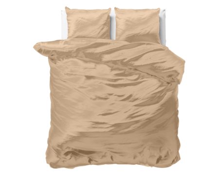 Sleeptime Beauty Skin Care Dekbedovertrek Taupe 200 x 200/220 cm