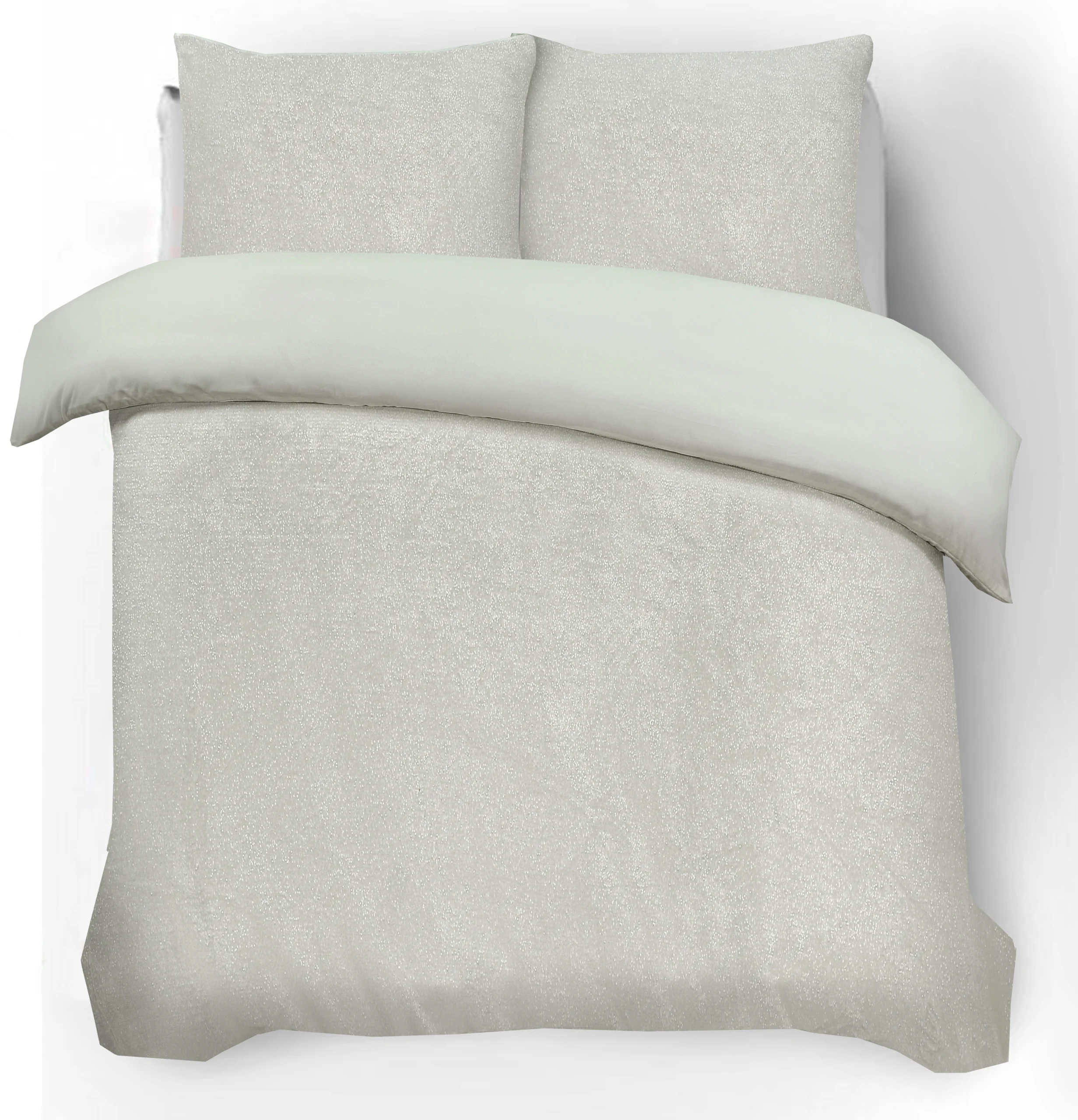 Sleeptime Glamour Flanel Deco Foil Creme 140 x 200/220 cm