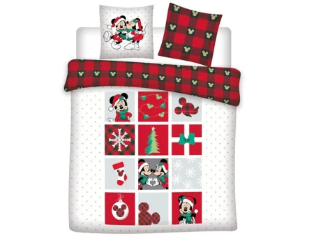 Mickey & Minnie Mouse Dekbedovertrek - 240 x 220 cm - Katoen