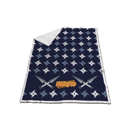Naruto Fleece deken - 130 x 170 cm - Sherpa