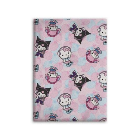 Hello Kitty Fleece deken - 110 x 150 cm - Flanel