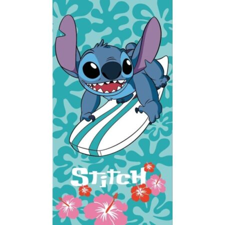 Lilo en Stitch Strandlaken Surfplank - 70 x 140 cm - Polyester