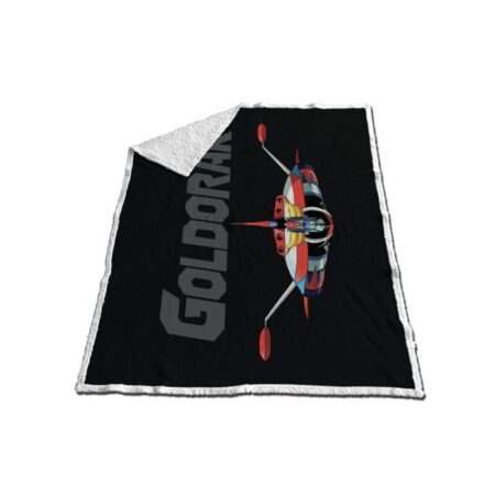 Goldorak Fleece deken Ruimteschip - 130 x 170 cm - Sherpa - pre order