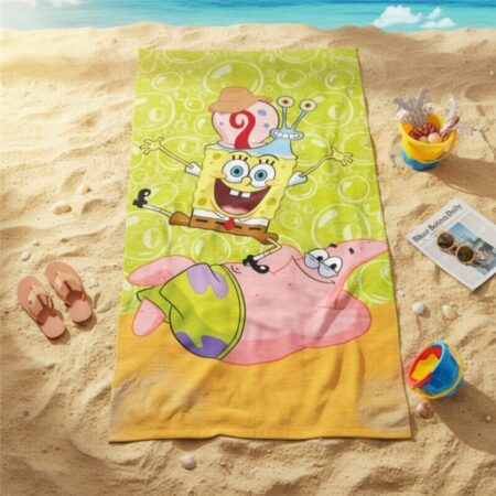 Spongebob Strandlaken - 70 x 140 cm - Katoen