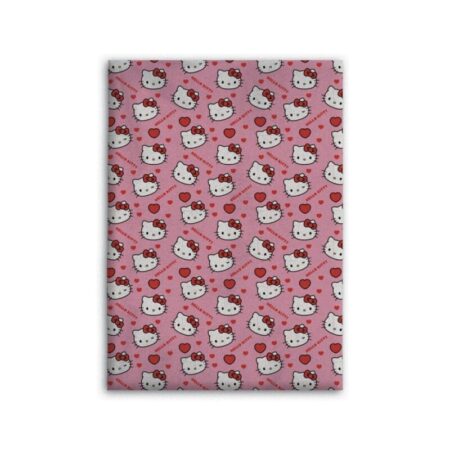 Hello Kitty Fleece deken - 110 x 150 cm - Flanel - pre order