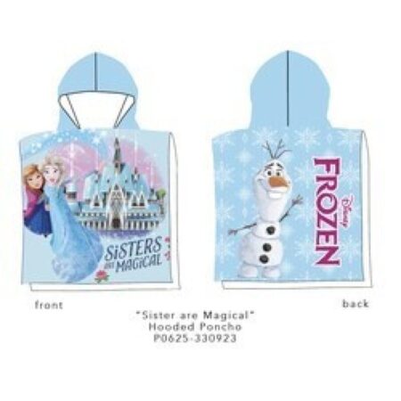 Disney Frozen Badponcho - 55 x 110 cm - Polyester - pre order
