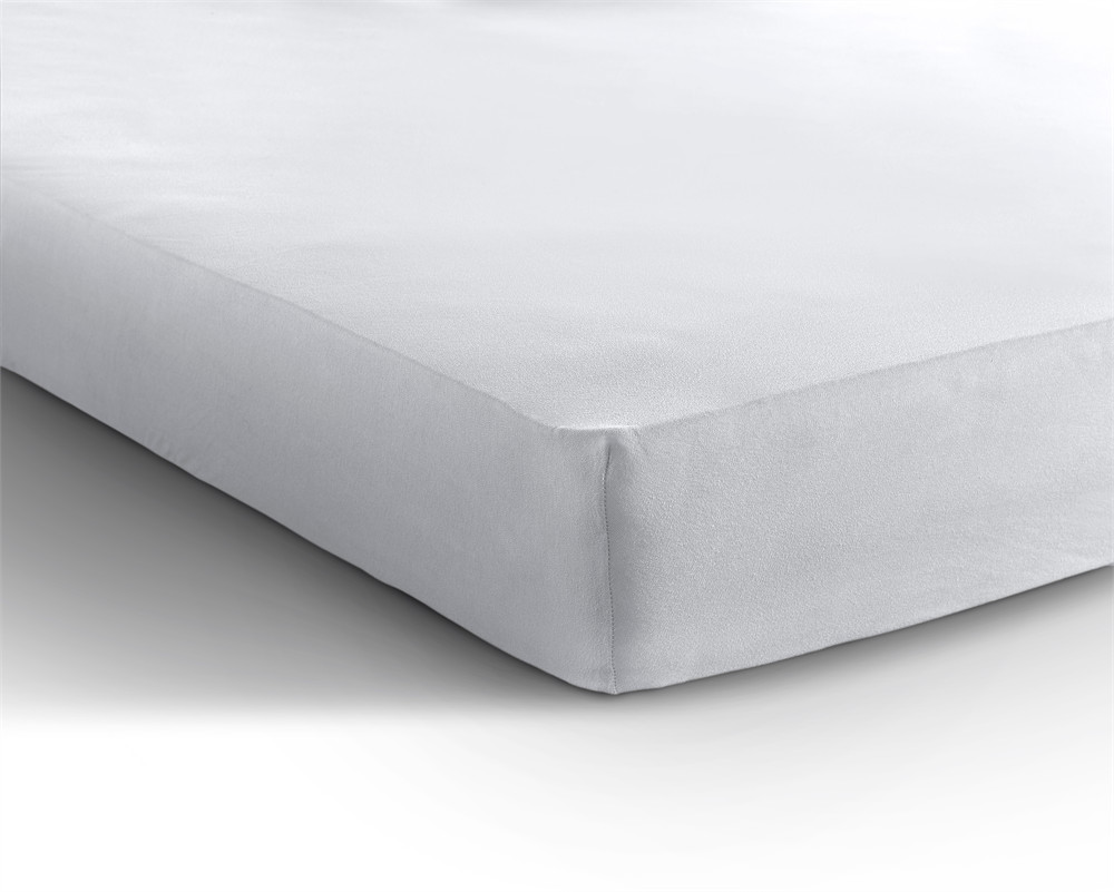 Dreamhouse Dubbel Jersey 220 gr. Hoeslaken Wit 160/180 x 200/220 cm - Afbeelding 5