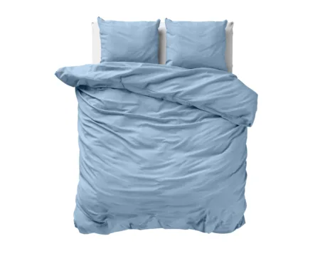 Dreamhouse Mousseline Perkal Sky Blauw 240 x 220/240 cm