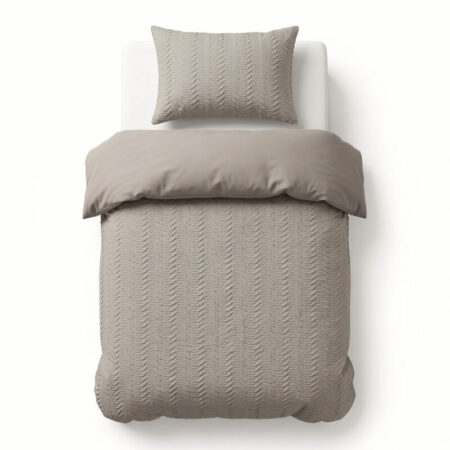 Sleeptime Curve 3D Taupe/Grijs 140 x 200/220 cm