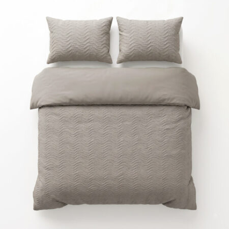 Sleeptime Curve 3D Taupe/Grijs 240 x 200/220 cm