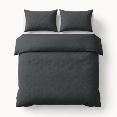 Sleeptime Modern Geo 3D Antraciet 200 x 200/220 cm