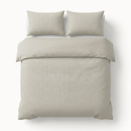 Sleeptime Modern Geo 3D Cream 200 x 200/220 cm