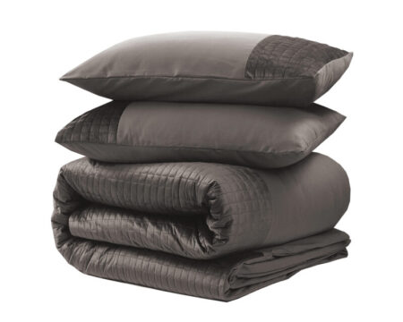 Sleeptime Velvet Band Taupe 200 x 220 cm