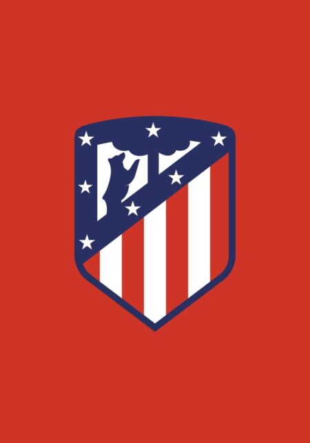 Atletico Madrid fleece deken 130 x 170 cm - polyester