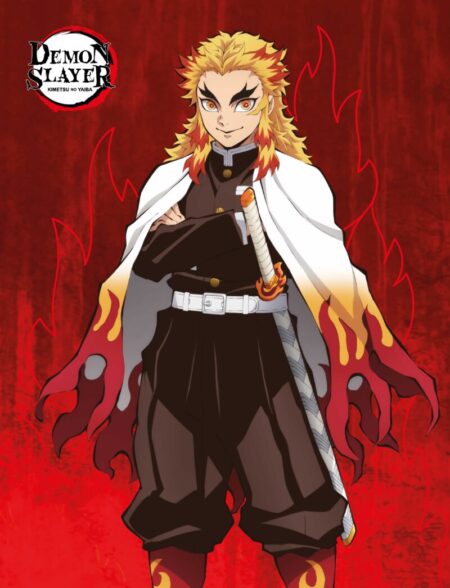 Demon Slayer fleece deken 130 x 170 cm - polyester