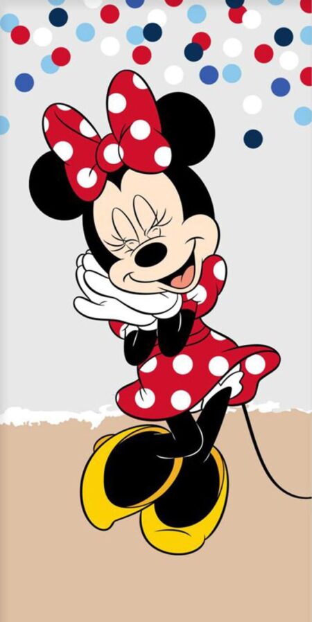 Disney Minnie Mouse strandlaken 70 x 140 cm - katoen