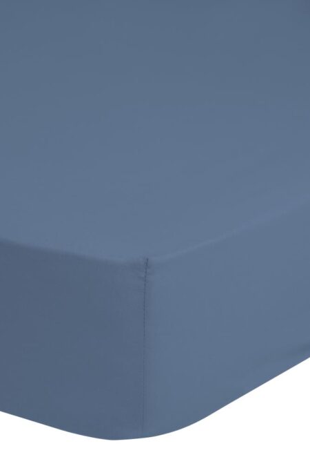 Good Morning Hoeslaken "Uni" - Blauw - (60x120 cm) - 100% Katoen